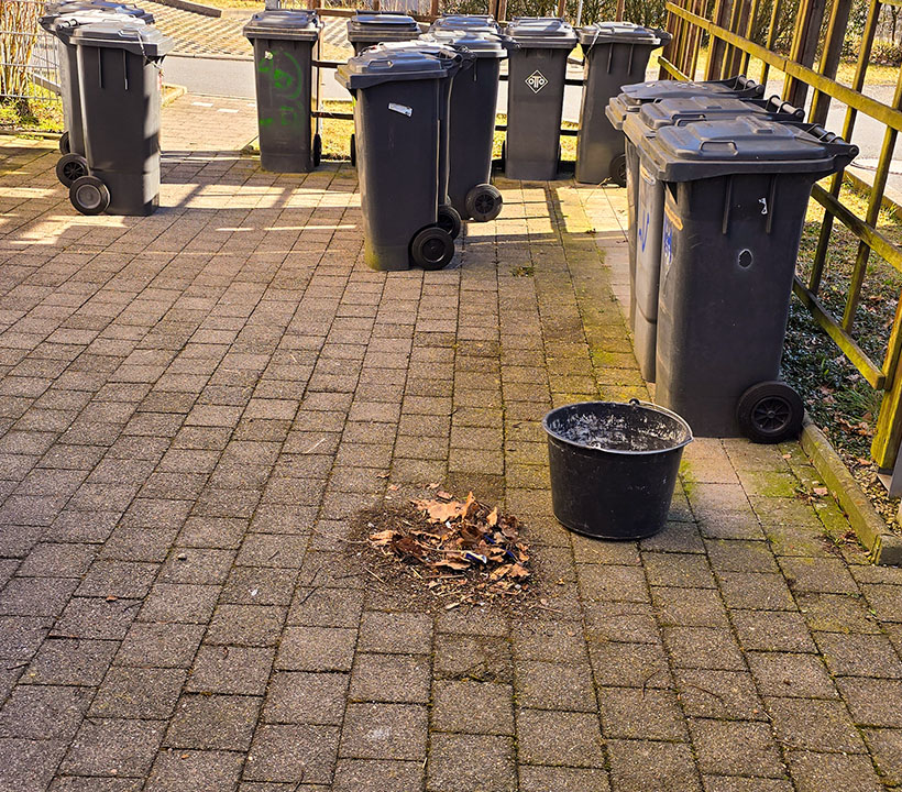 Immobilienbetreuung und Mülltonnenservice